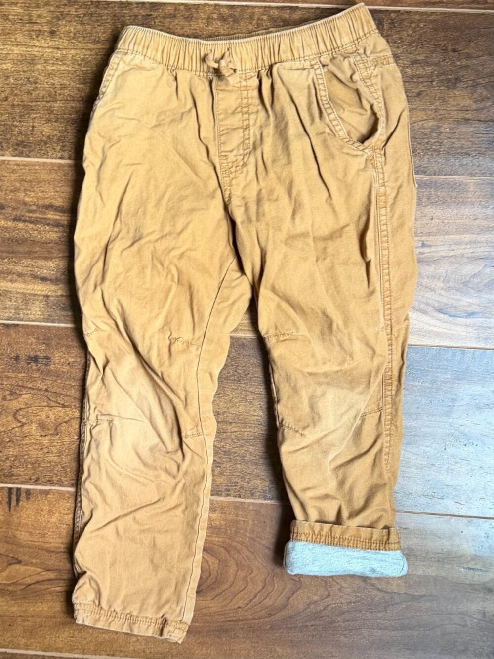 Tea Collection Cozy Does It Lined Pants :: Acorn